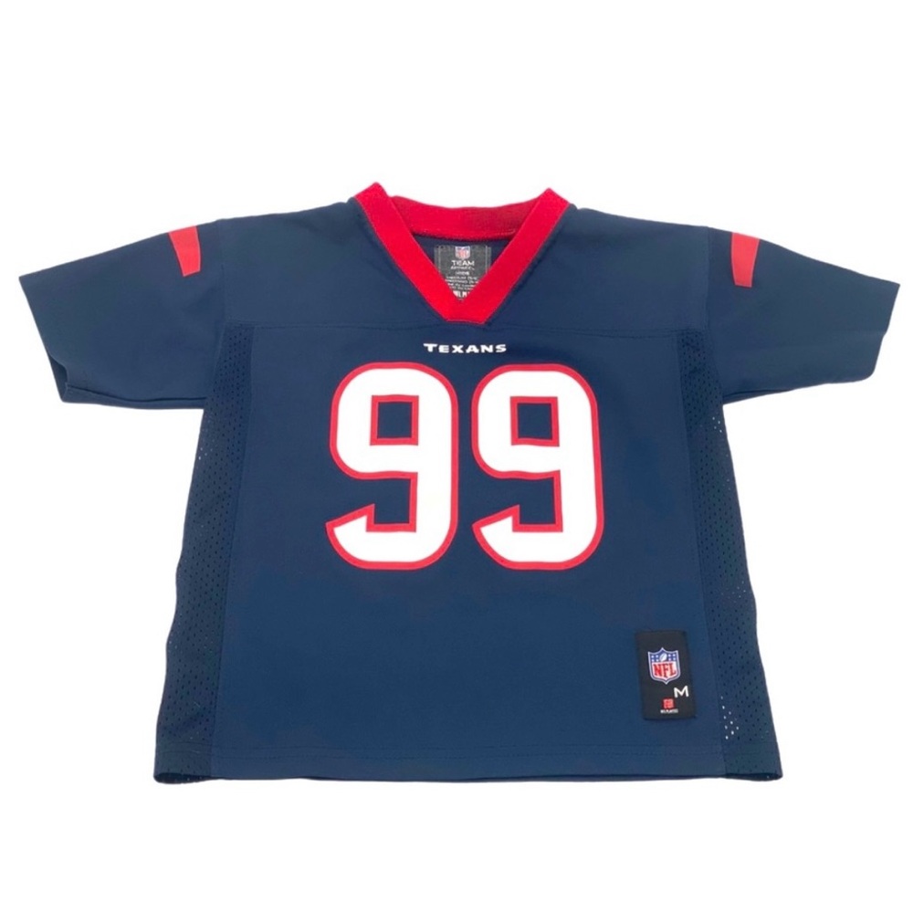 Houston Texans #99 JJ Watt Jersey Nike NFL Players Youth Medium Navy Home Jersey